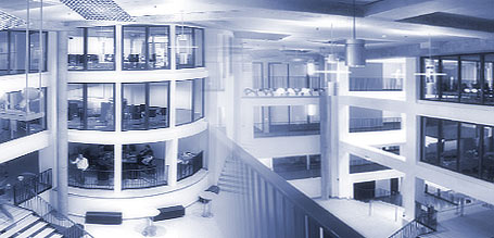 Modern commercial building