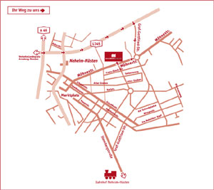 Anfahrt zum Kaiserhaus